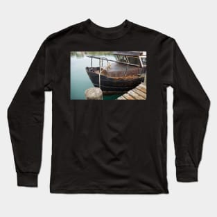 rusty boat Long Sleeve T-Shirt